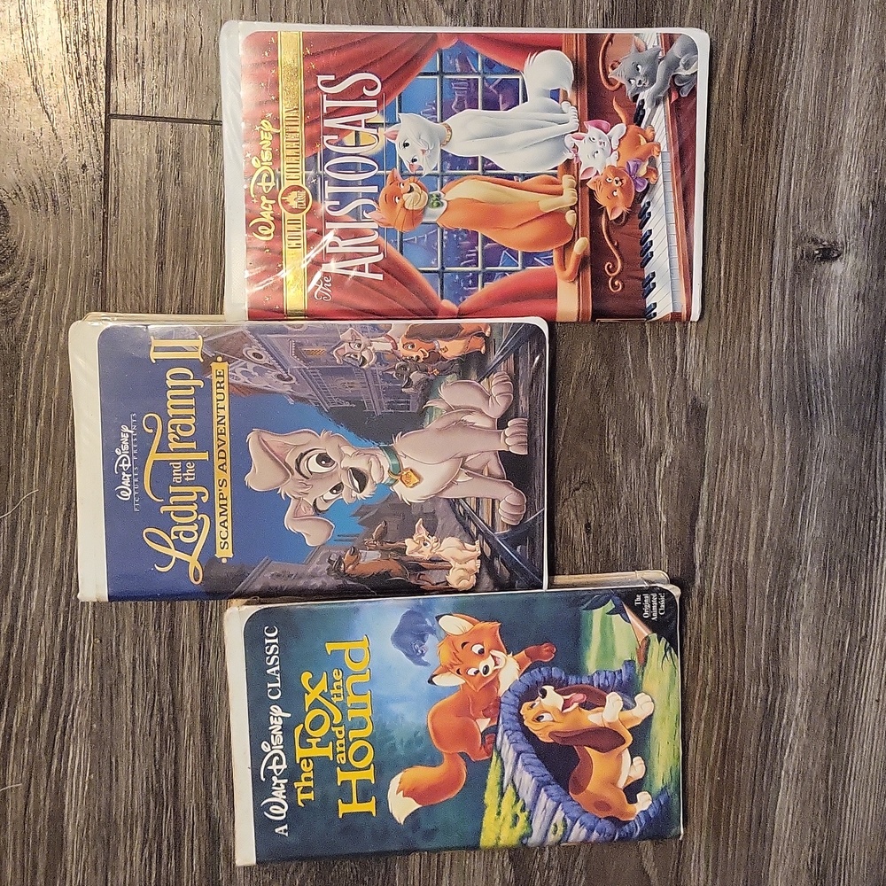 Disney VHS bundle